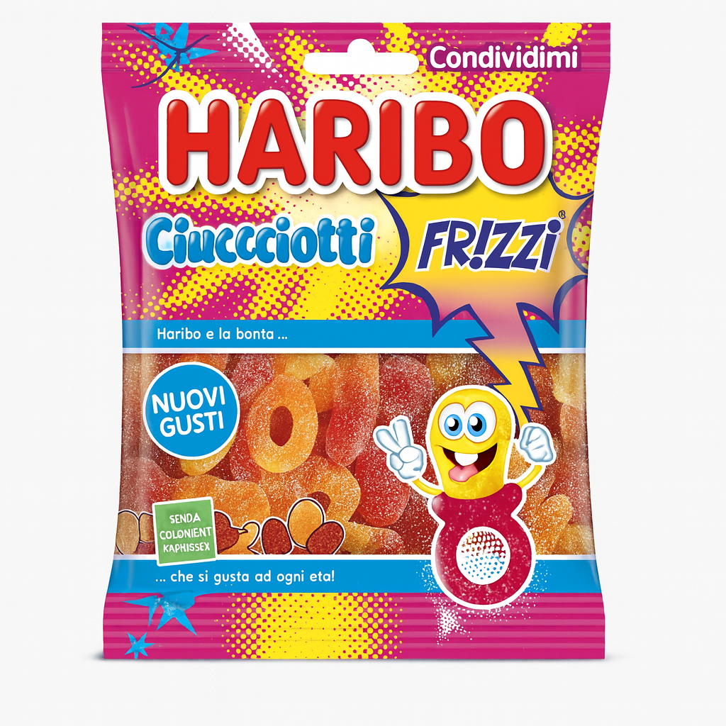 Haribo Ciucciotti Frizzi