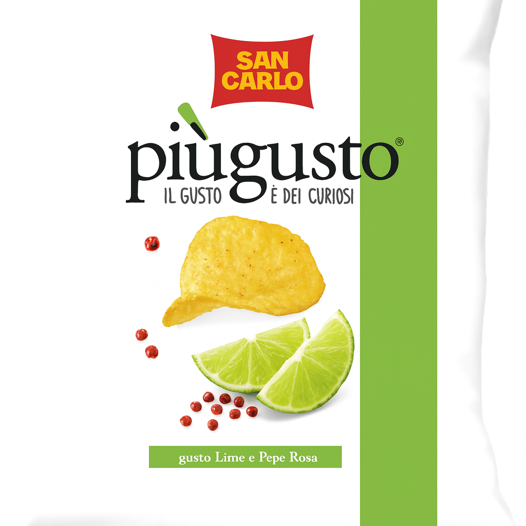 Patatina Lime e Pepe Rosa