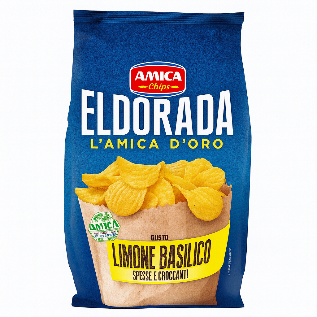 Patatine Eldorada Limone E Basilico