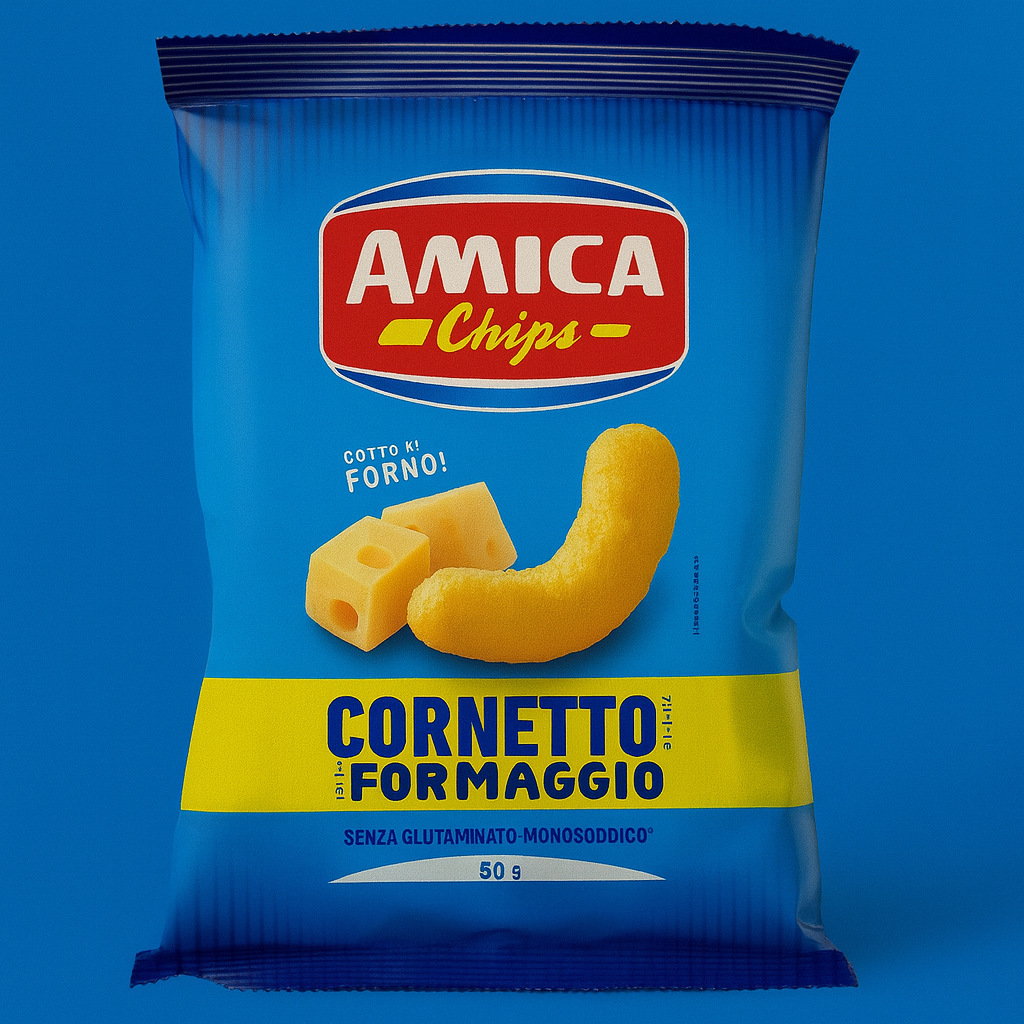 Patatine Cornetti Al Formaggio